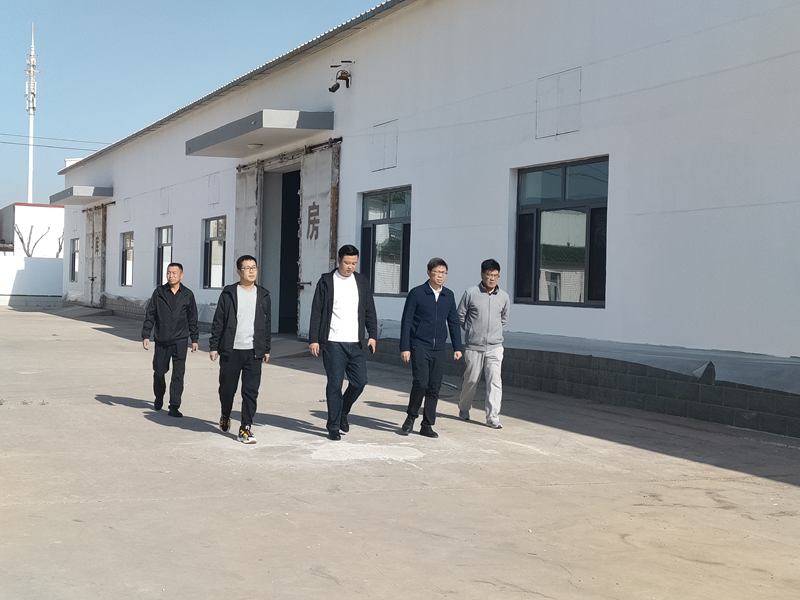 石嘴山市副市長、惠農(nóng)區(qū)委書記王宇翔蒞臨寧夏興康恒潤農(nóng)業(yè)科技發(fā)展有限公司調(diào)研指導(dǎo)